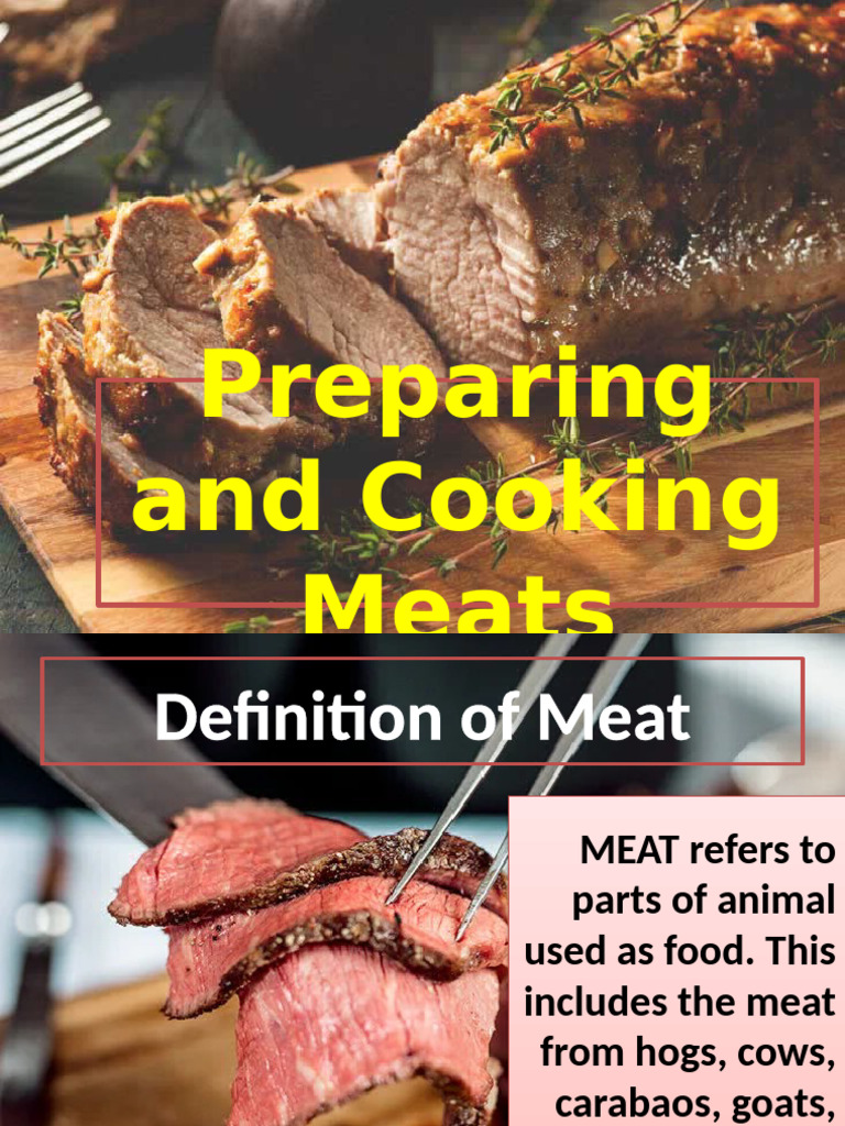 MEAT EDITED - Copy | PDF | Beef | Meat