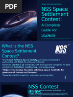 NSS Space Settlement Contest 2024 Guide | PDF