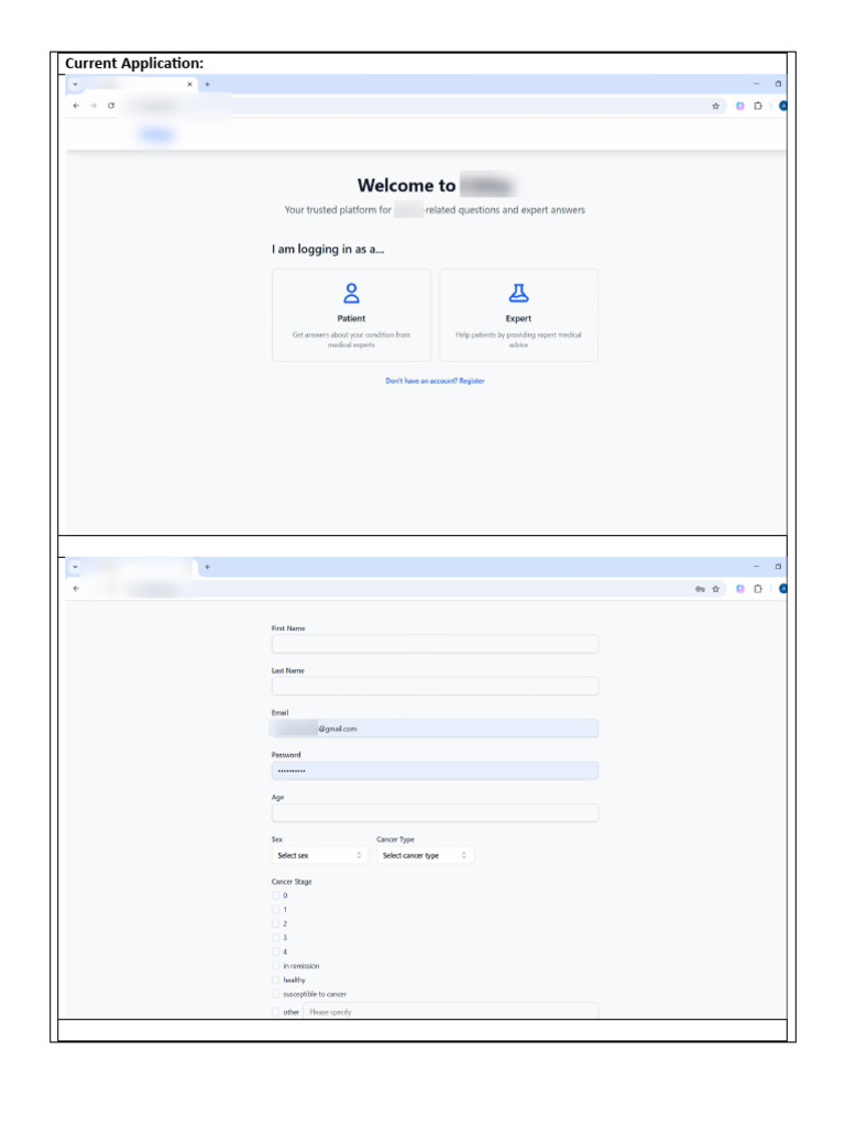 Current App Status | PDF