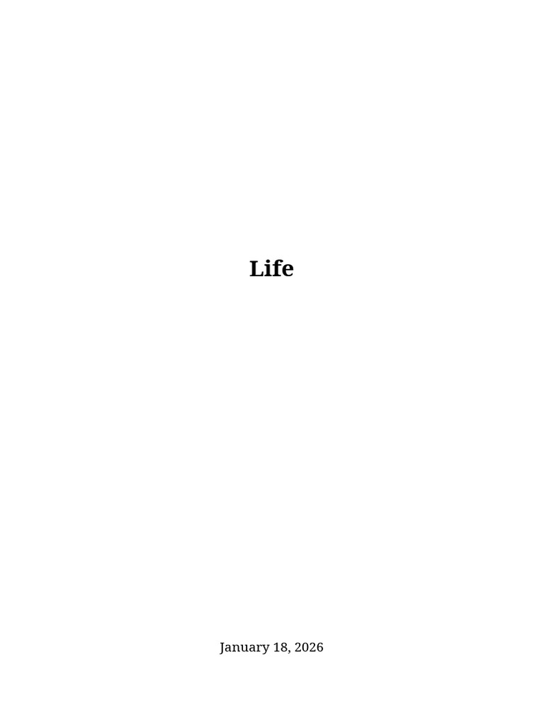 Exploring Life: Biology and Philosophy | PDF | Existentialism | Metaphysics