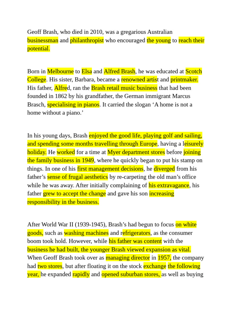 Geoff Brash | PDF