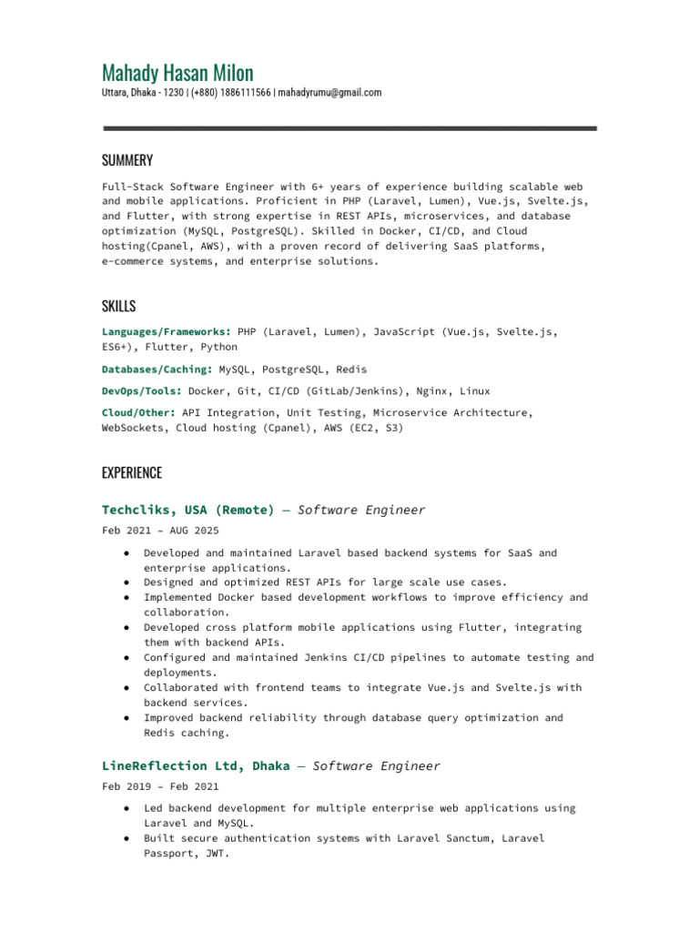 Mahady Hasan Milons | PDF | Cloud Computing | My Sql