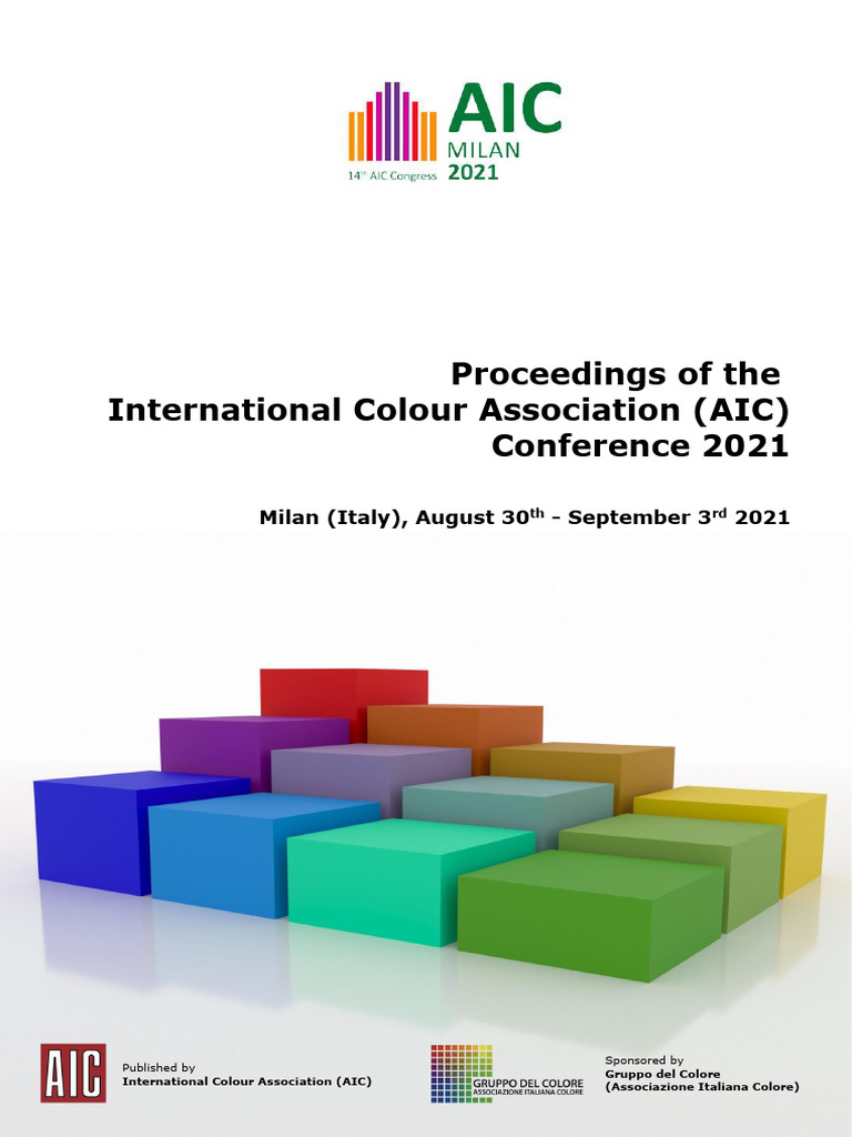 AIC 2021 Conference Proceedings | PDF | Color | Vision
