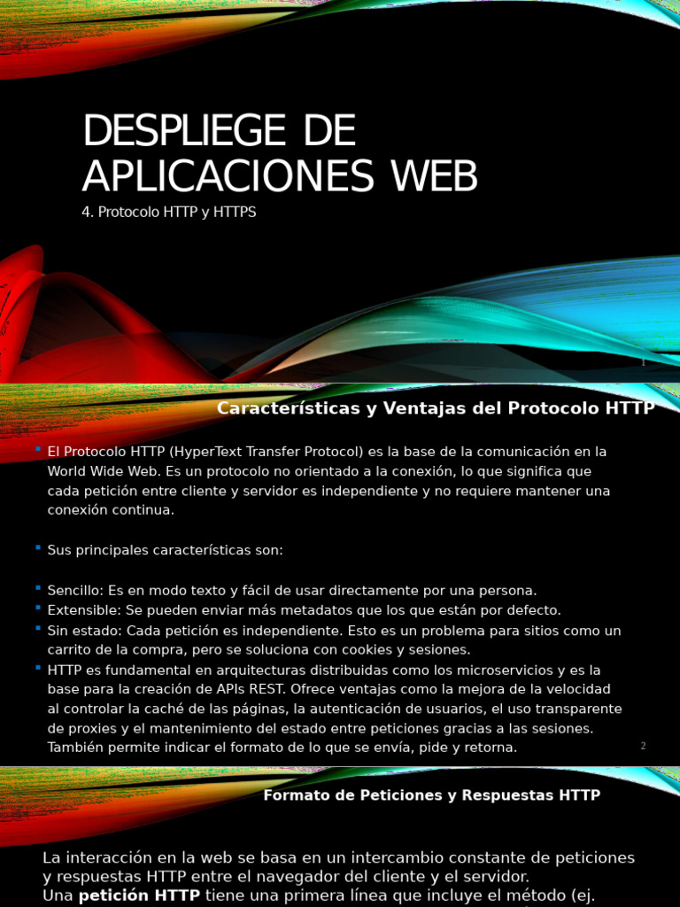 Protocolo HTTP y HTTPS: Guía Completa | PDF | Servidor web | Internet y web