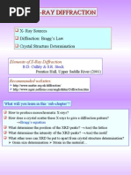 Chapter 3c X Ray Diffraction