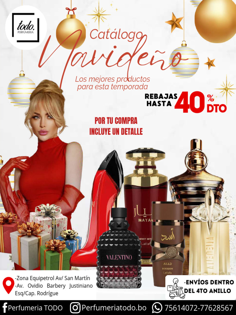 Mejores Perfumes y Ofertas Navideñas | PDF | Perfume | Perfumery