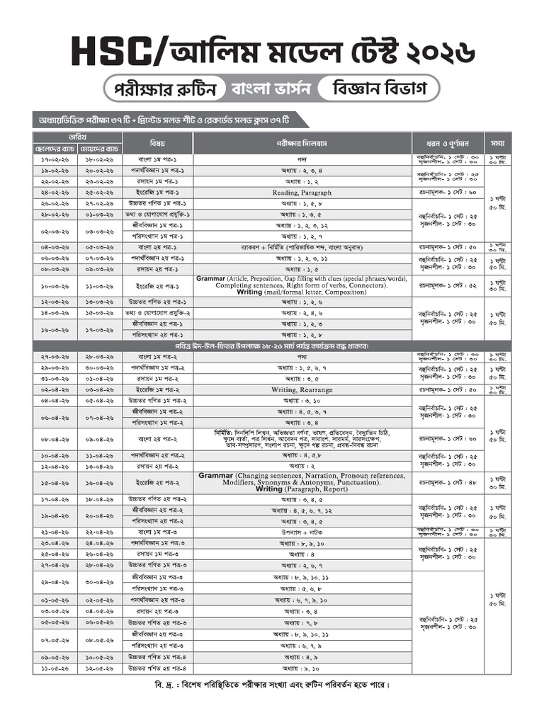 BVScienceHSC26 | PDF