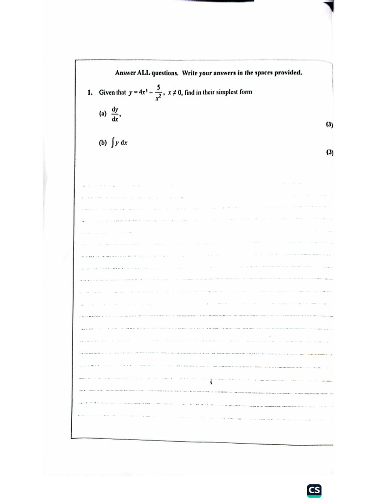 Pre Mock Exam | PDF