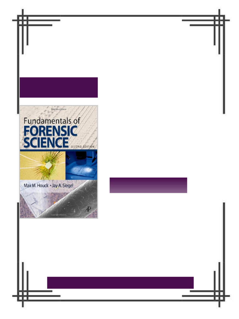 Fundamentals of Forensic Science 2nd Edition Max M. Houck ebook fully ...