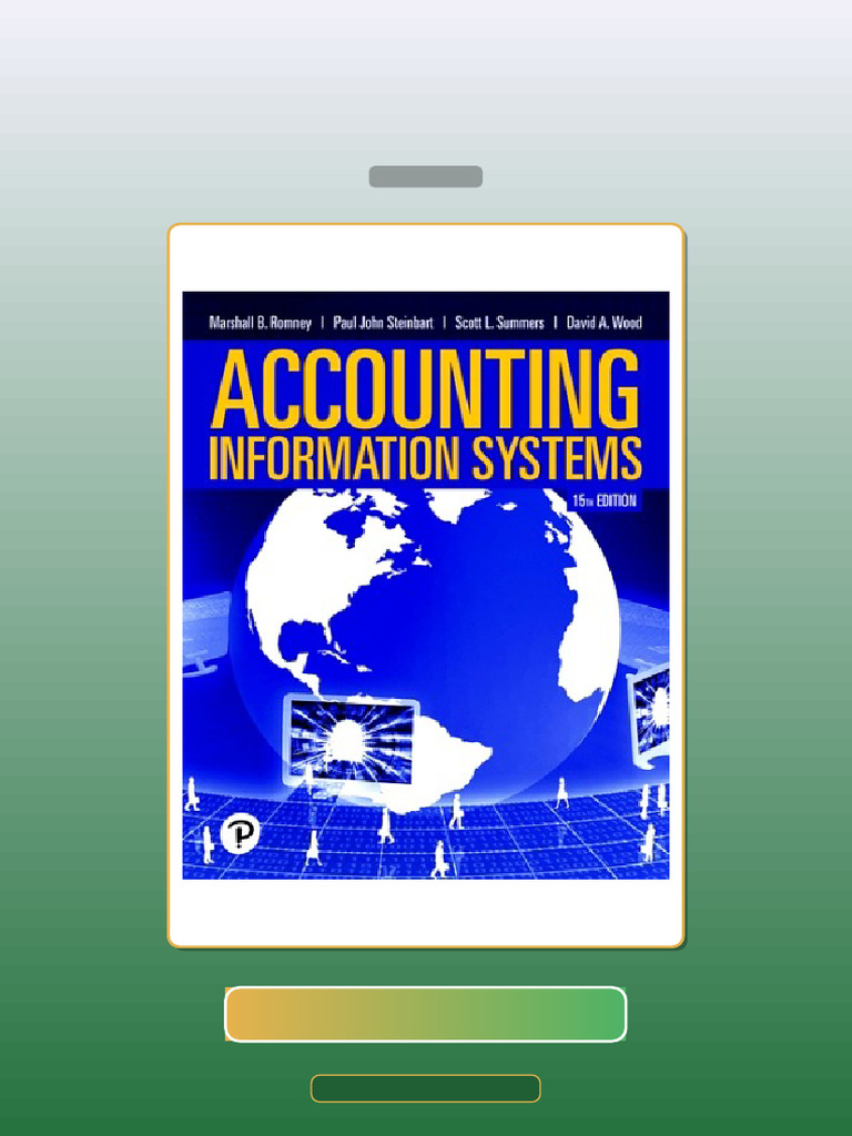 Test Bank for Accounting Information Systems 15th Edition Romney | PDF ...