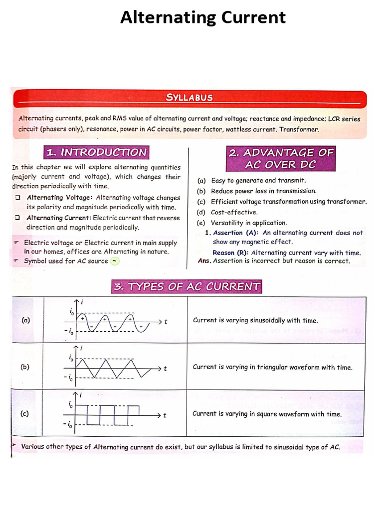 alternating current | PDF