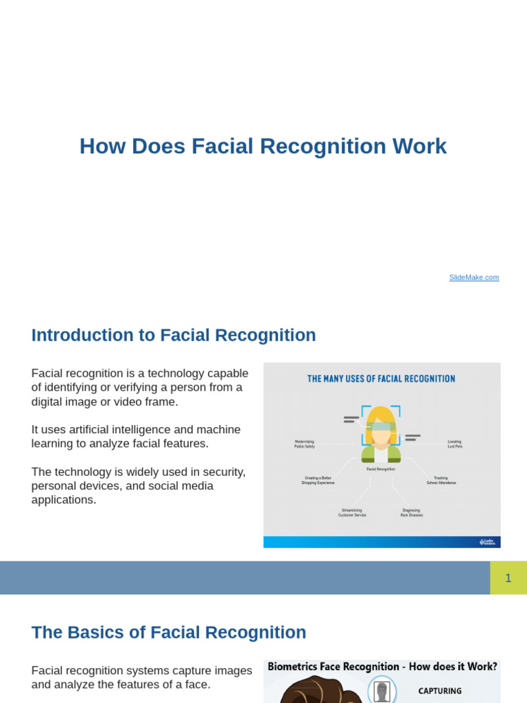 How Does Facial Recognition Work | PDF | Deep Learning | Computing