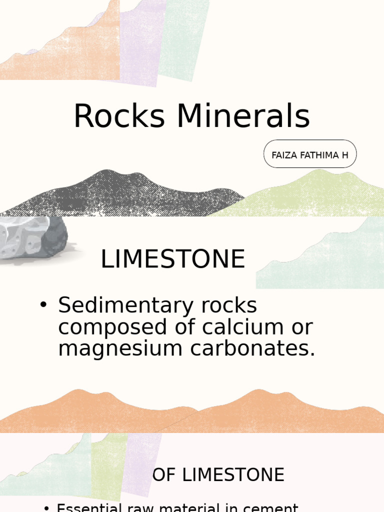 Limestone: Uses and Production Overview | PDF