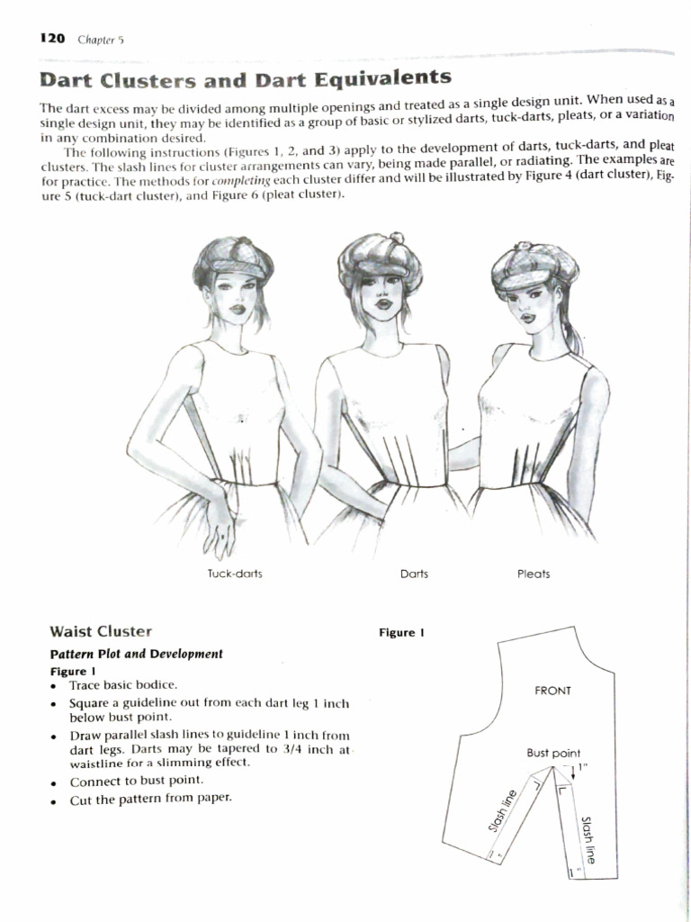 Dart Design Techniques and Patterns | PDF | Seam (Sewing)
