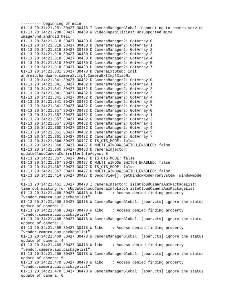 Log Cat 1768307660916 | PDF | System Software | Software Engineering
