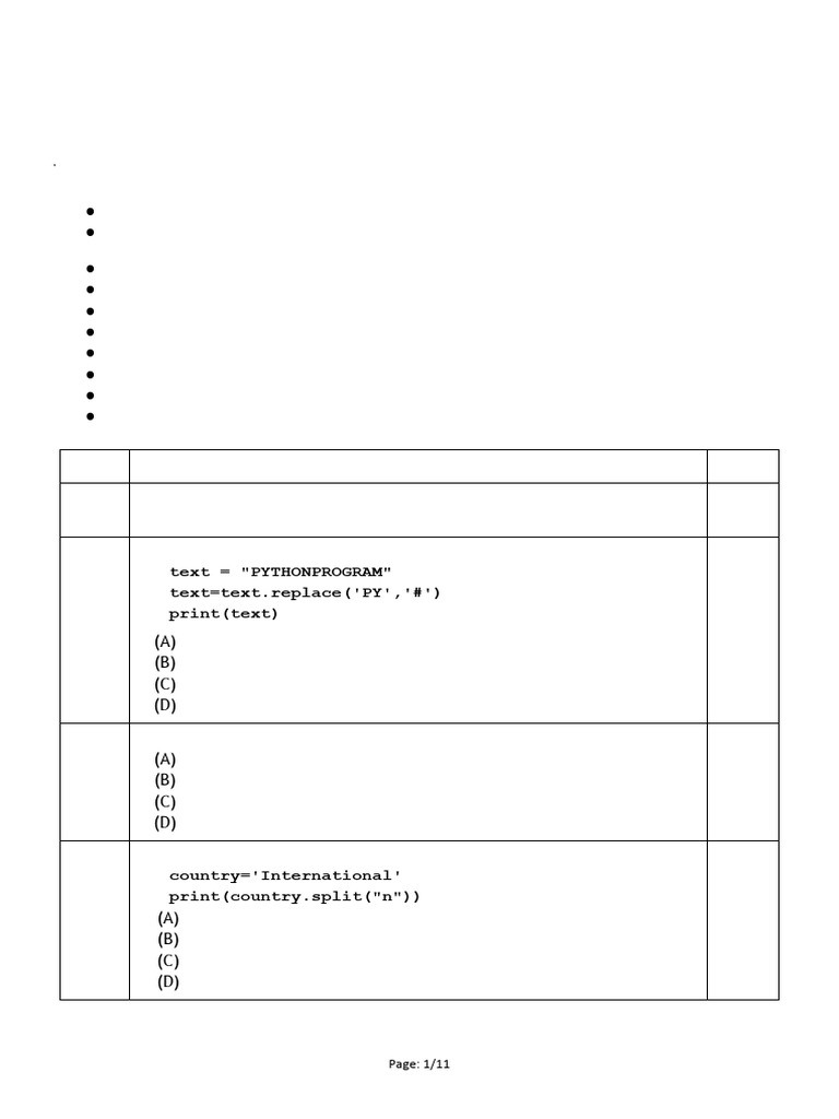 Class XII Computer Science Sample Paper | PDF | Computer Network ...