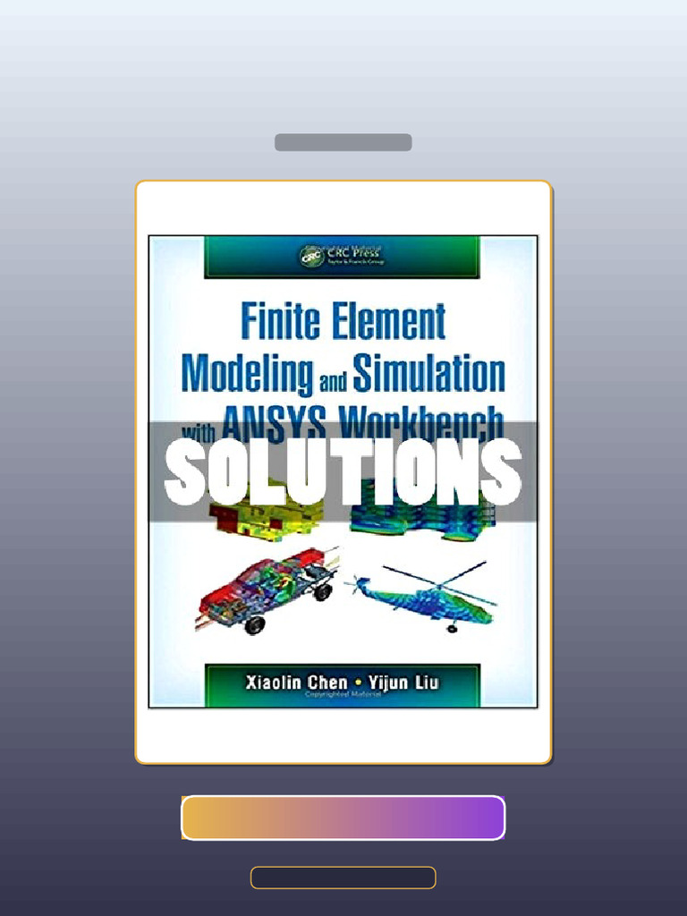 Test Bank for Finite Element Modeling and Simulation With ANSYS ...