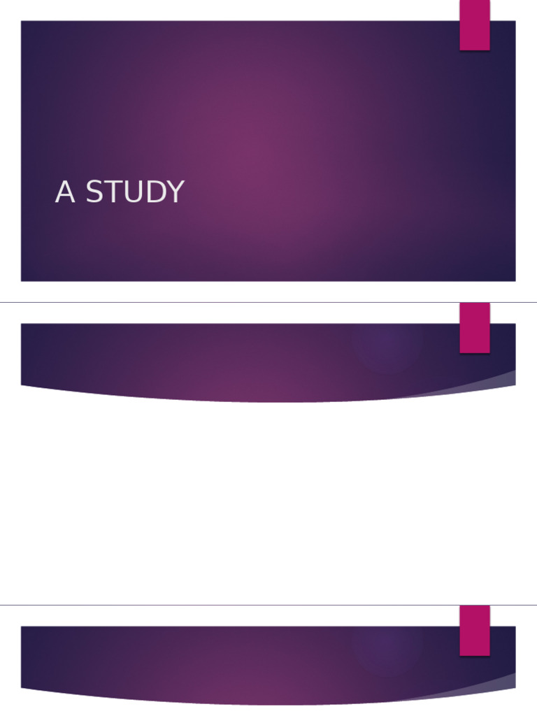 A Study | PDF