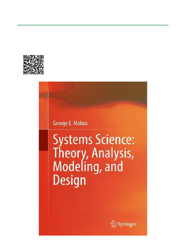 Systems Science Theory, Analysis, Modeling, and Design ISBN ...