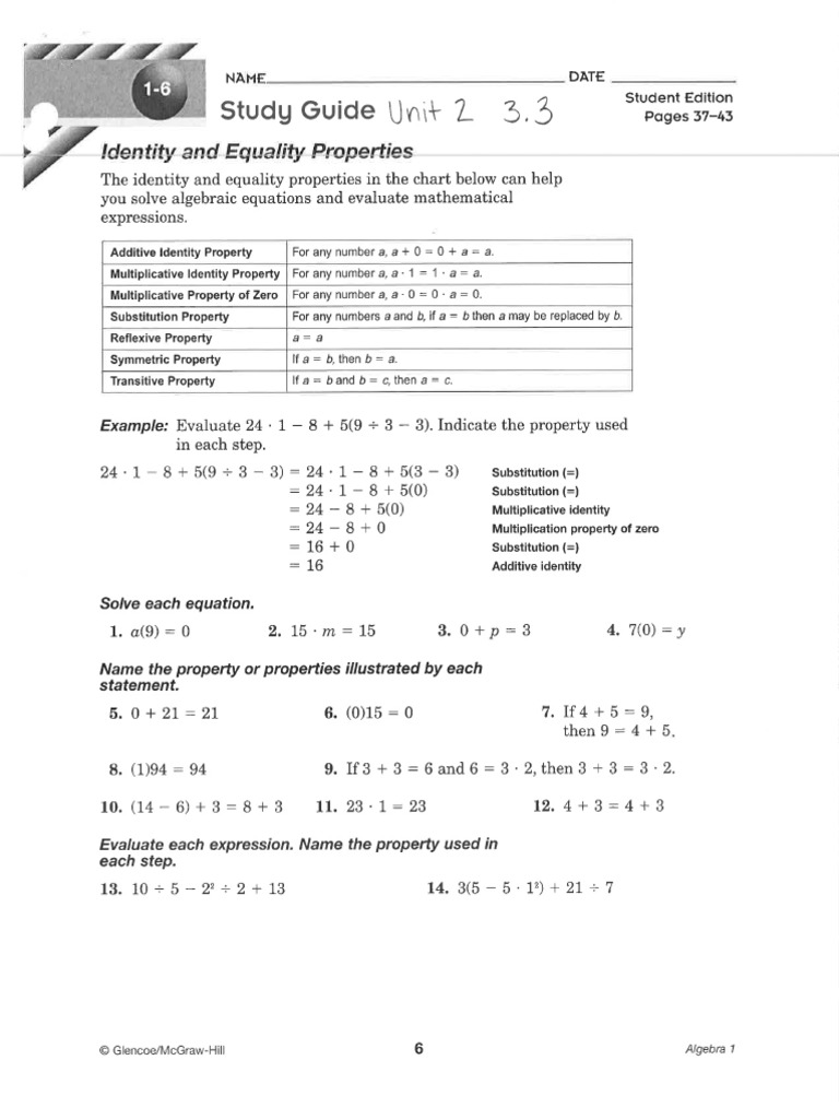 1.6 Worksheet Properties | PDF