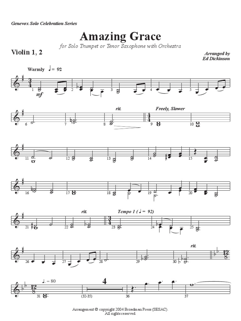 Amazing Grace Violins