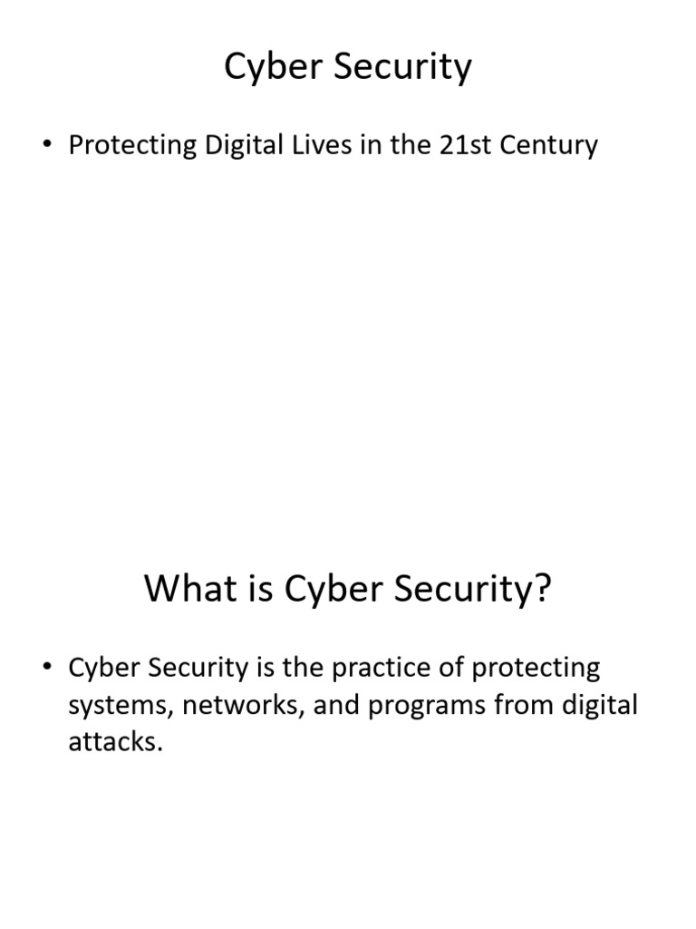 Essential Cyber Security Guide 2023 | PDF