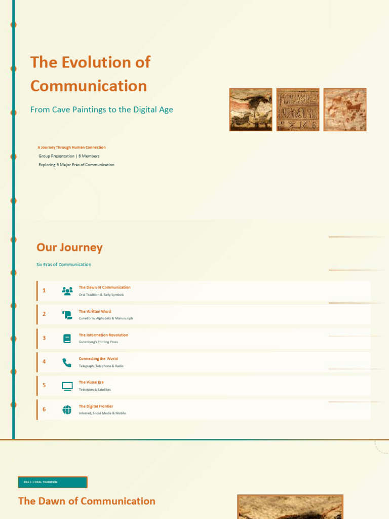 Evolution of Communication Eras | PDF | Telegraphy | Internet