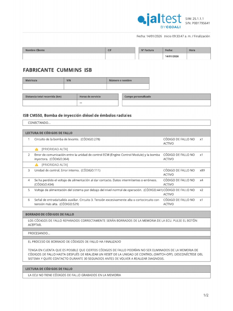 b412 Salida | PDF