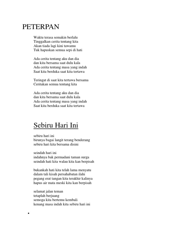 Peter Pan Pdf