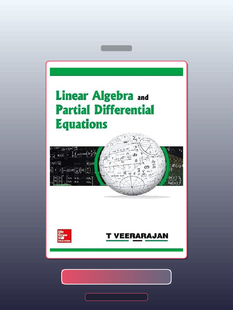 Test Bank for Linear Algebra and Partial Differential Equatios 1st ...
