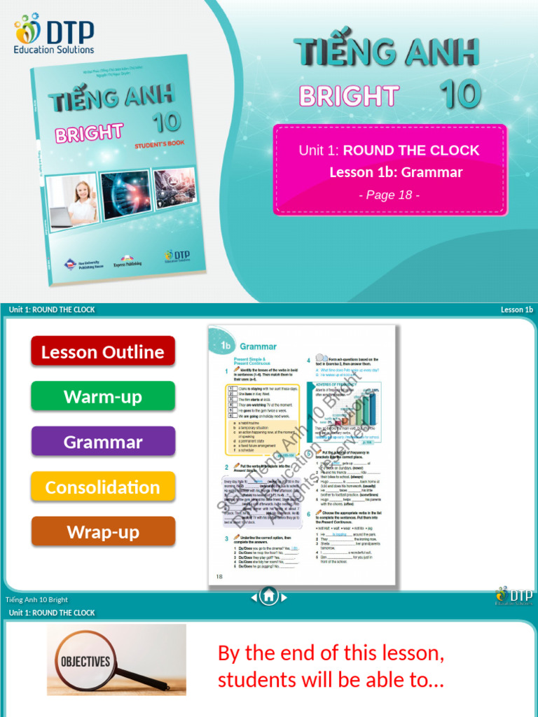 English 10: Present Tenses Overview | PDF | Verb | Linguistics