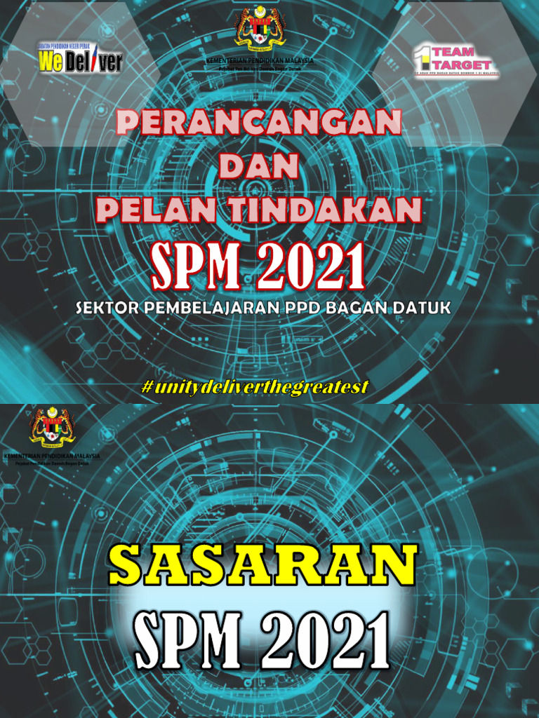 Rencana Peningkatan SPM 2021 Bagan Datuk | PDF