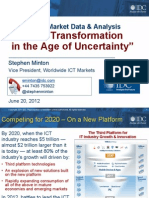 Stephen Minton - Tech Transformation in the Age of Uncertainty - SESERV SE Workshop June 2012