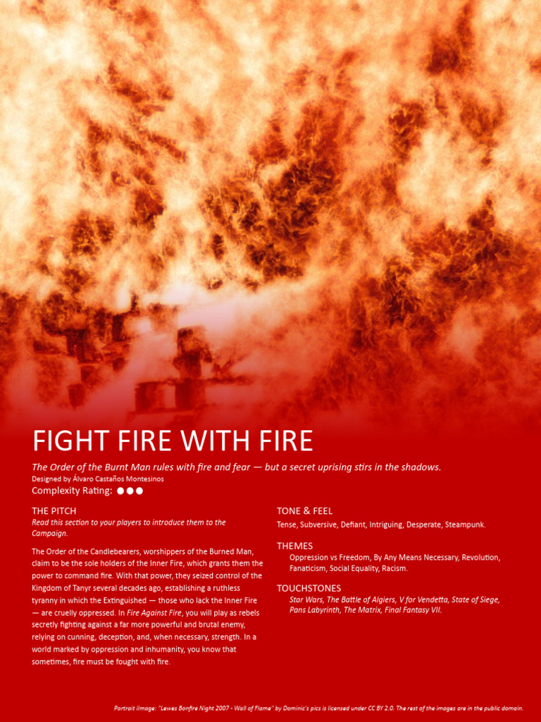 Tanyr's Rebellion Against Fire Tyranny | PDF