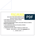 Pengumuman !!