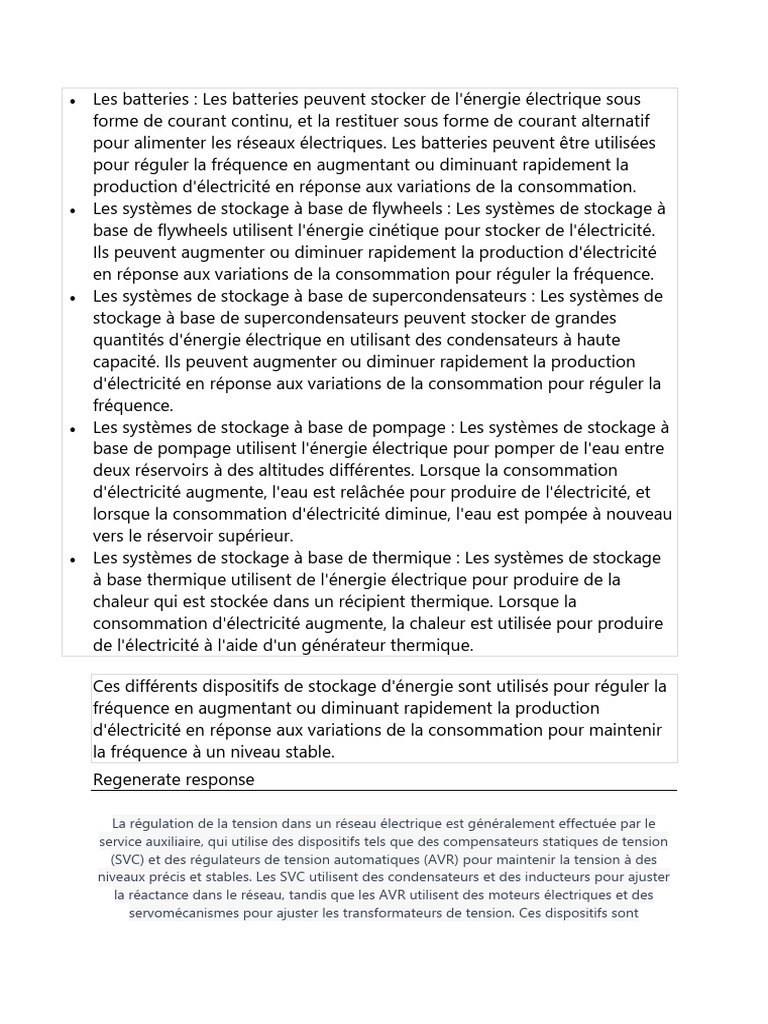 Solutions de stockage d'énergie électrique | PDF | Stockage de l ...