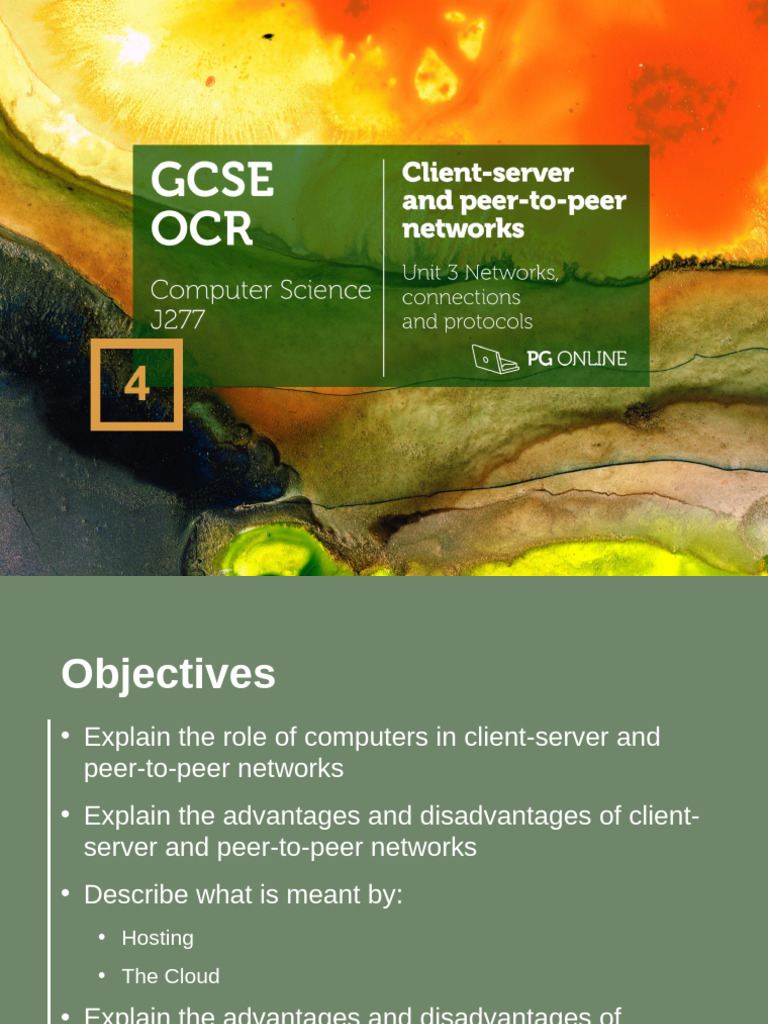 T4 Client-Server Networks | PDF | Client–Server Model | Peer To Peer