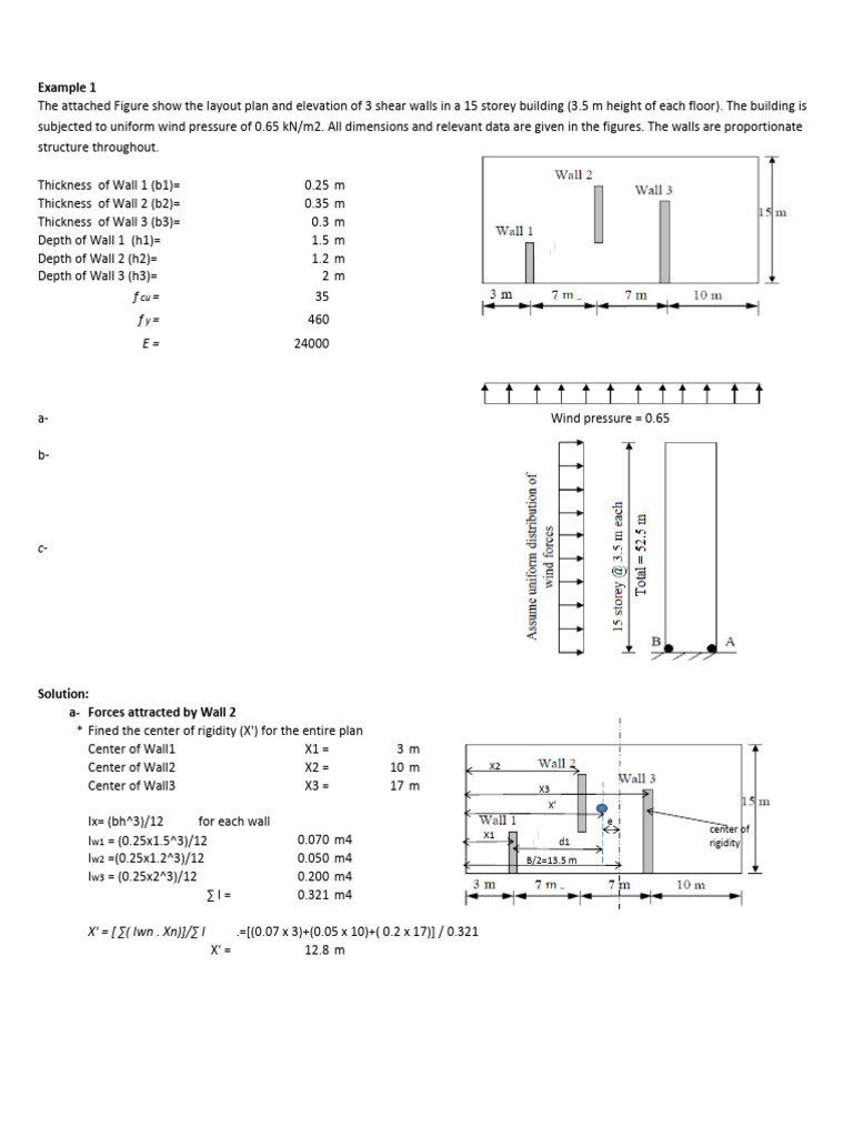 Shear Wall Design and Analysis Guide | PDF | Civil Engineering ...