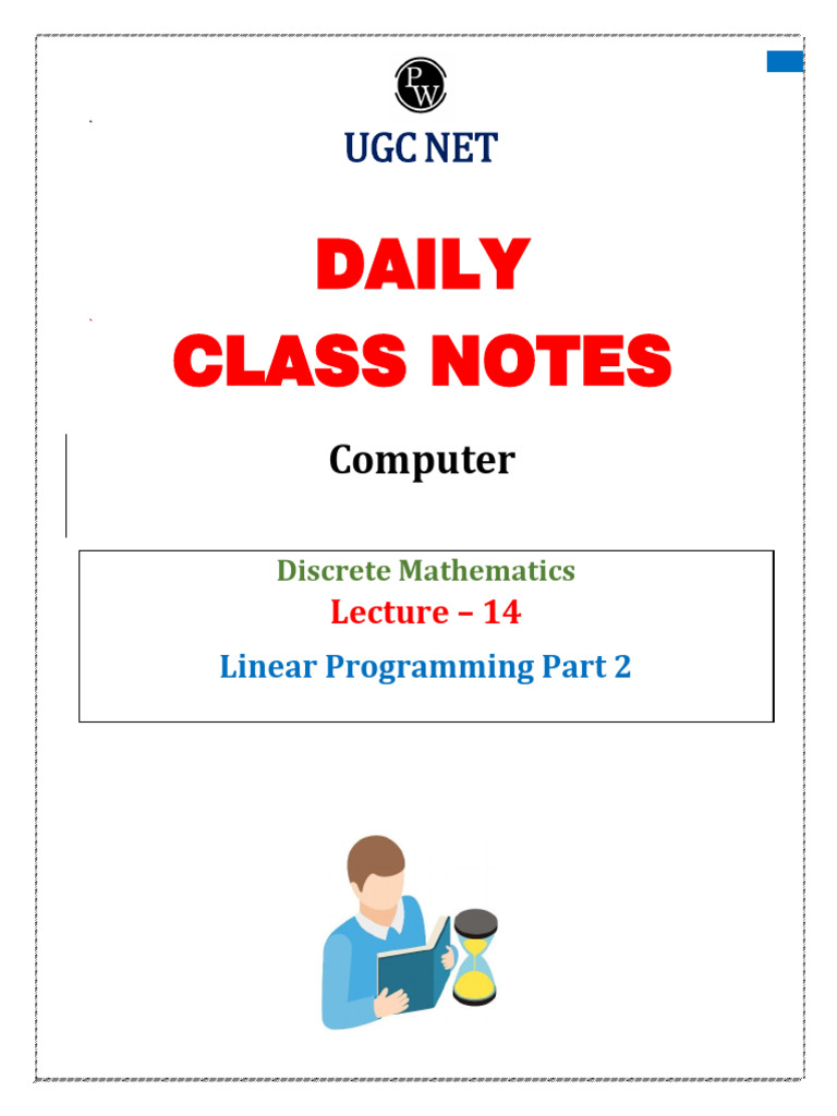 Linear Programming: Assignment Problems | PDF | Algorithms And Data ...