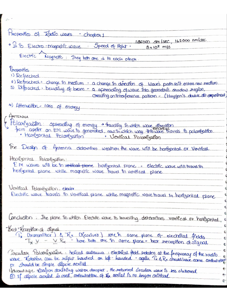 Radio Nav Notes | PDF