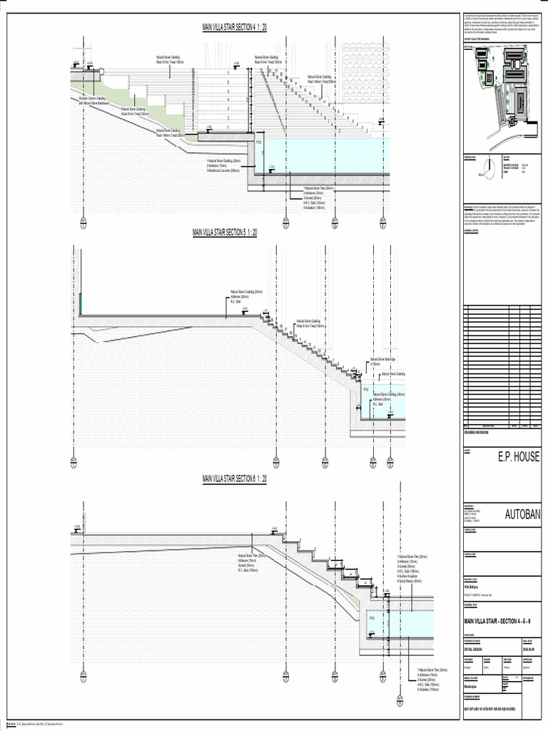 Bay Sit 2401 01 Atb Rvt Ar Dd 602 03 Dwg Main Villa Stair Section 4 5 6 ...