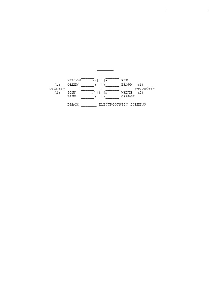 Neve 9165 Colour Code Guide | PDF