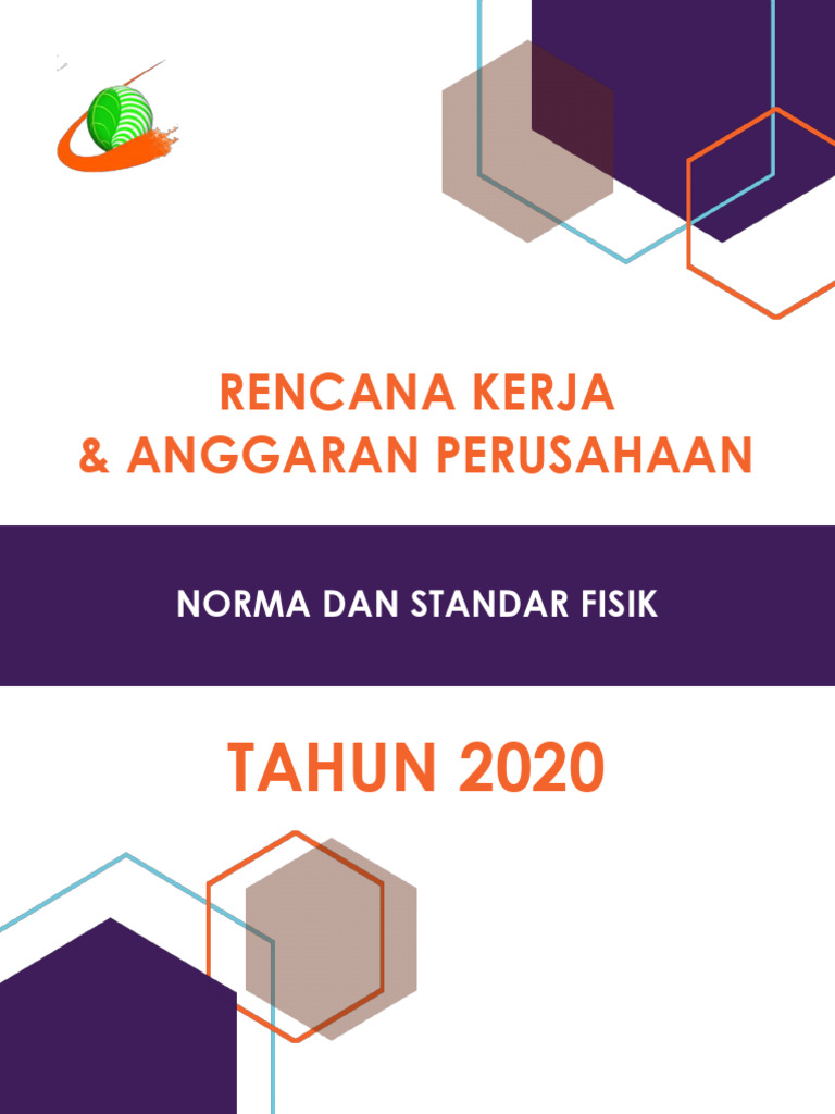 RKAP 2020: Rencana Kerja dan Anggaran | PDF