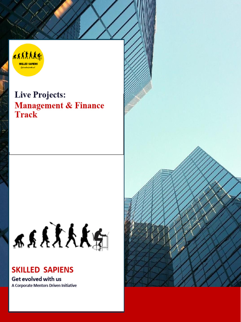 Corporate Mentorship Live Projects Guide | PDF | Valuation (Finance ...