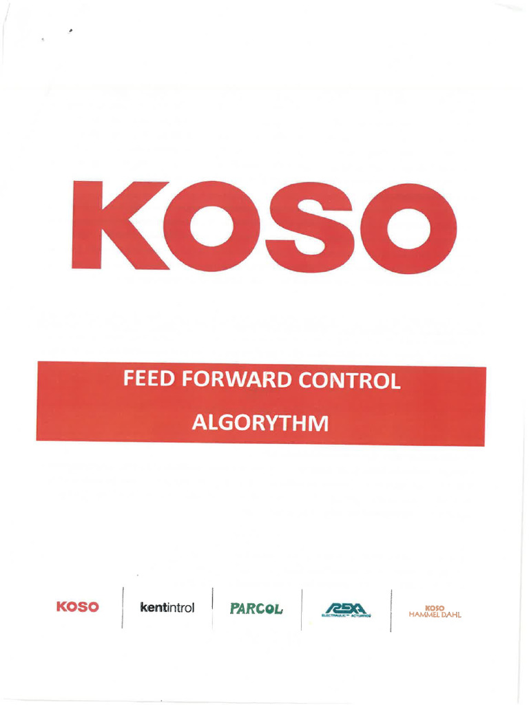 Feed Forward Control | PDF