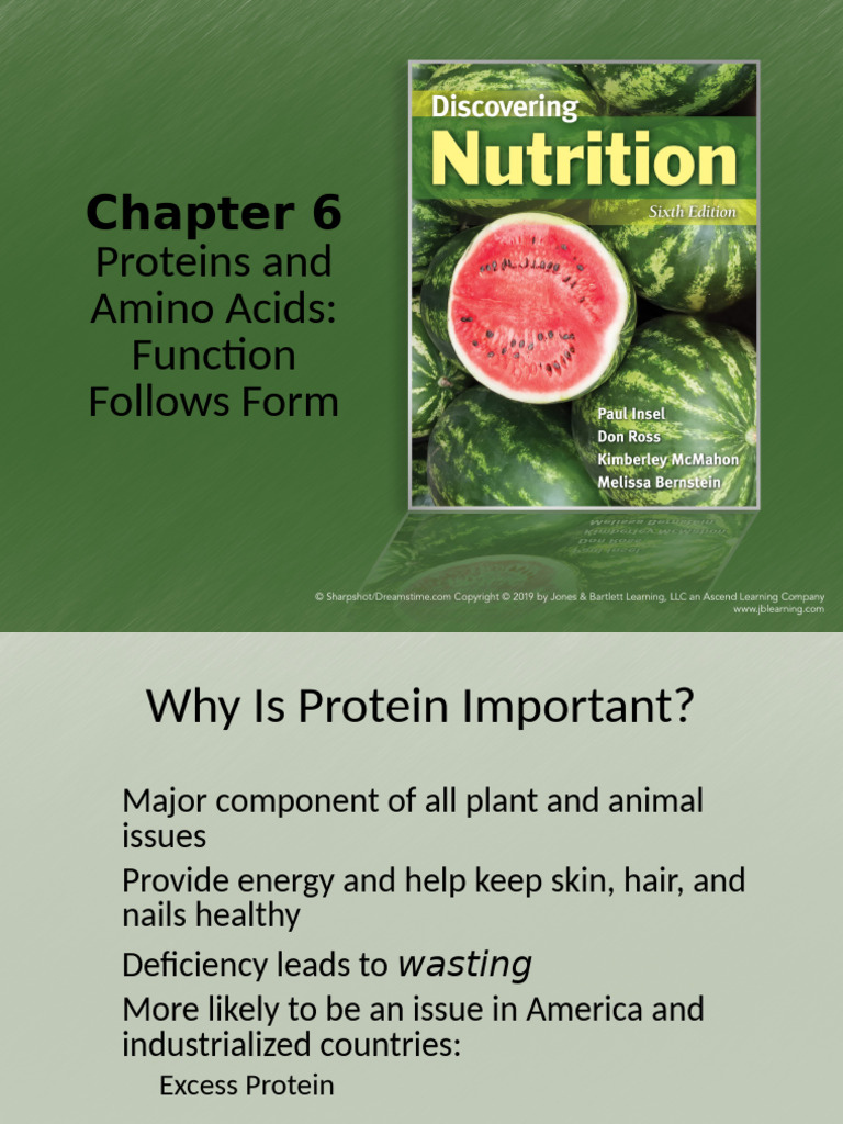 Chapter+6+PP+w+Narration 2 | PDF | Proteins | Amino Acid