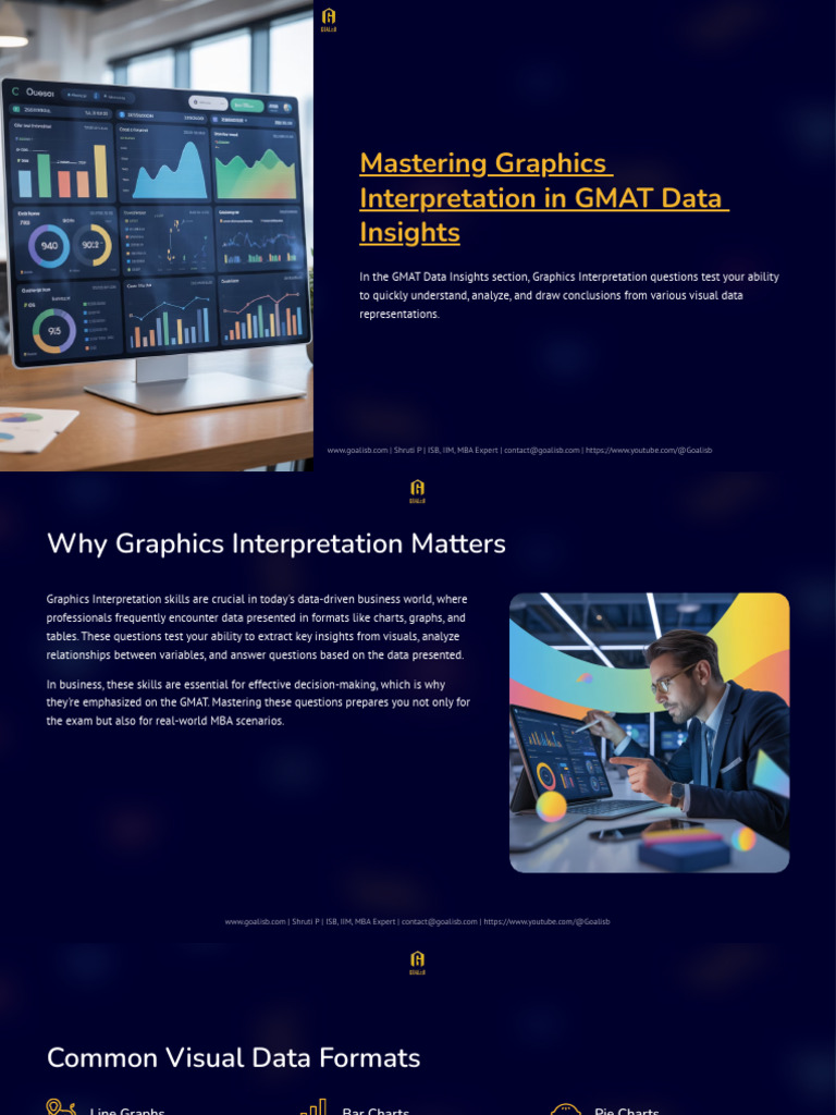 GMAT Graphics Interpretation Guide | PDF | Graduate Management ...