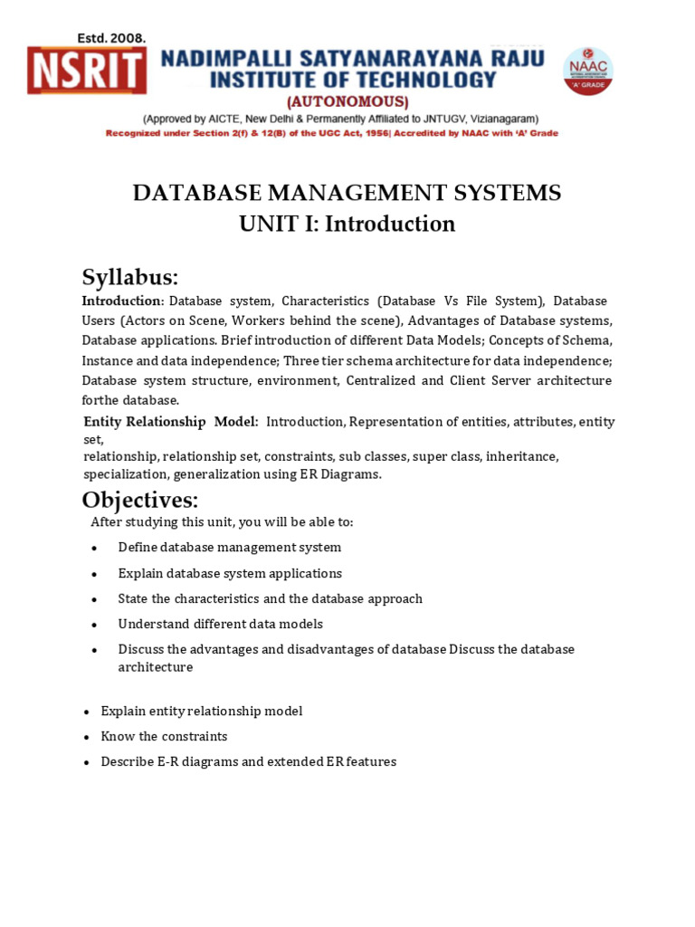 Introduction to Database Management Systems | PDF | Databases ...