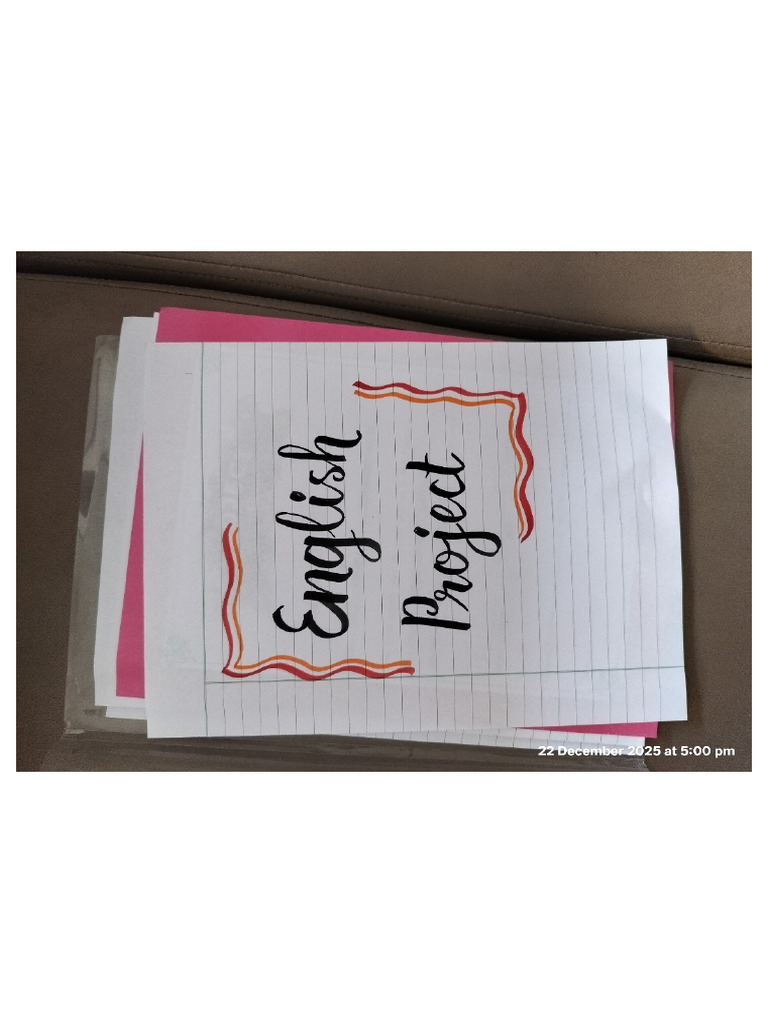 English Project | PDF