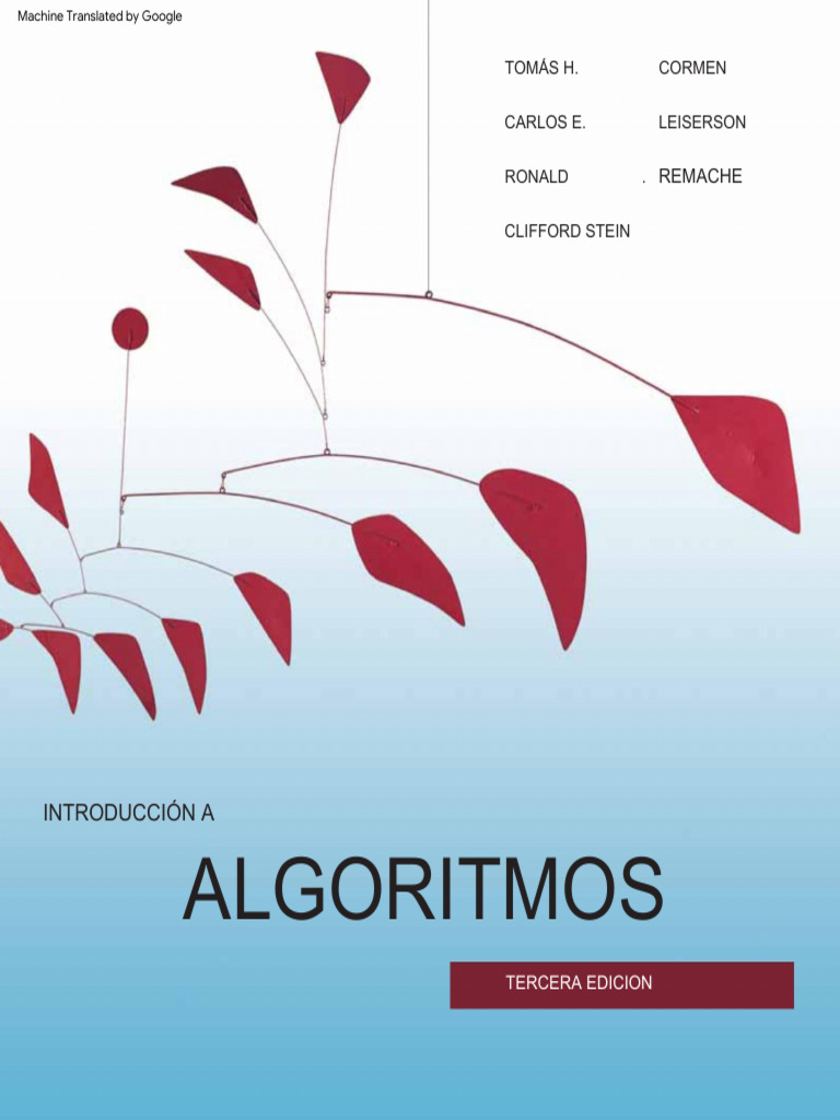 Introducción a los Algoritmos | PDF | Algoritmos | Programación dinámica